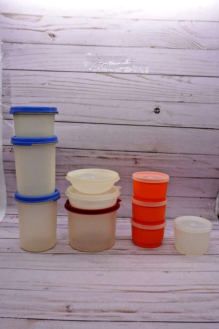 Lot of 10 Tupperware Snack Containers #1229 Food Storage #1606 Plus More